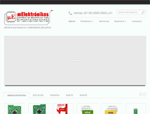 Tablet Screenshot of melektronikos.com